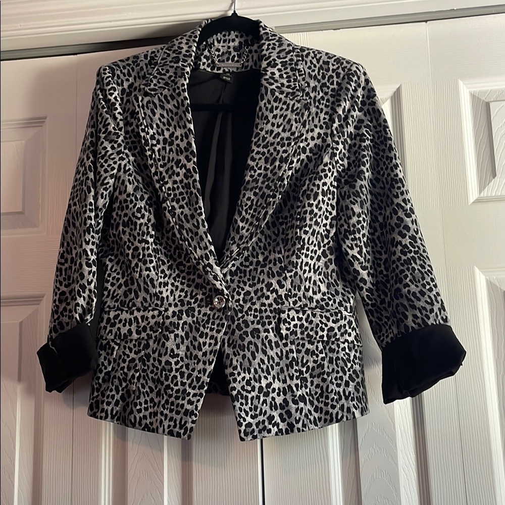 Leopard Print Women's Jacket